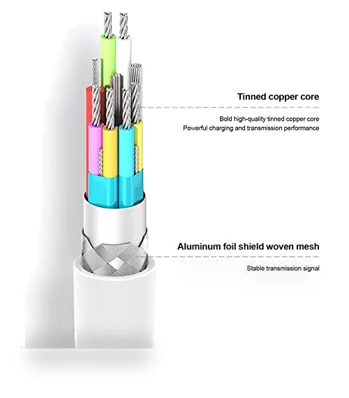 MFi Certified iPhone Charger 5pack — Lightning, AZMOGDT