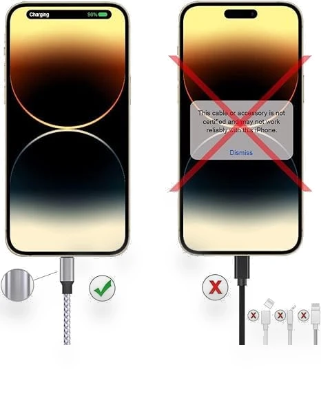 MFi Certified Lightning Cable 3pack — Lightning, DAZHWA