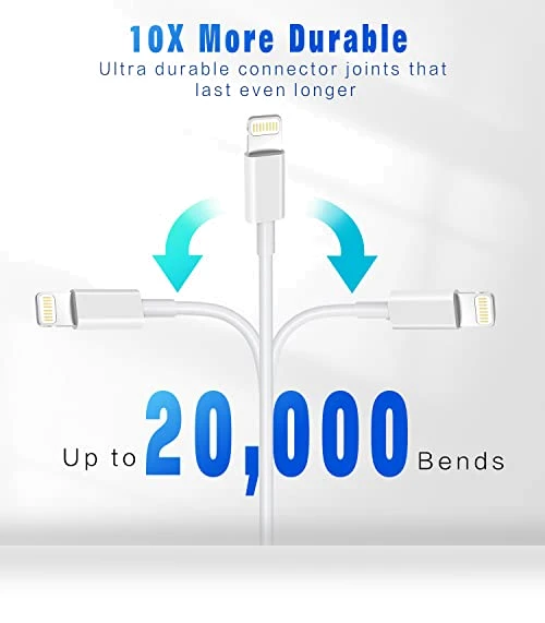 MFi Certified Lightning Cable 3Pack — Lightning, OCEEK