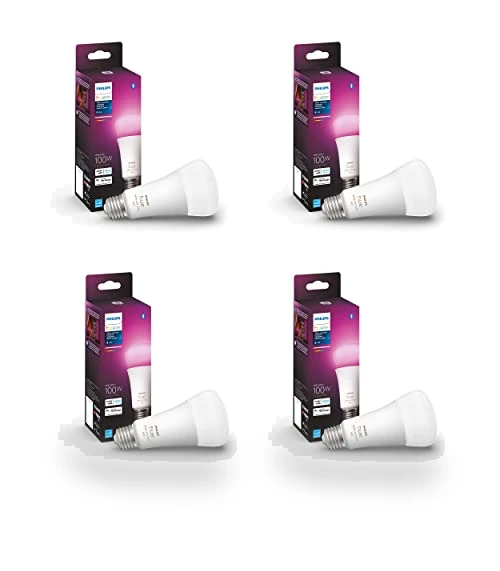 Smart 100W A21 LED Bulb - White and Color Ambiance — LED, Philips Hue
