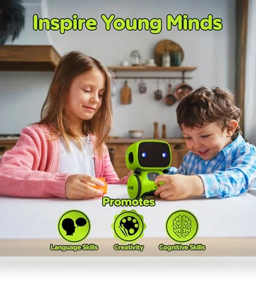Smart Voice Controlled Robot Toy — Interactive Figures & Robots, Contixo Inc