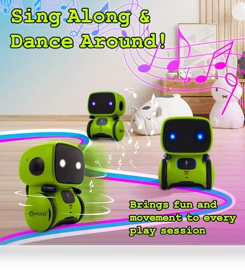 Smart Voice Controlled Robot Toy — Interactive Figures & Robots, Contixo Inc