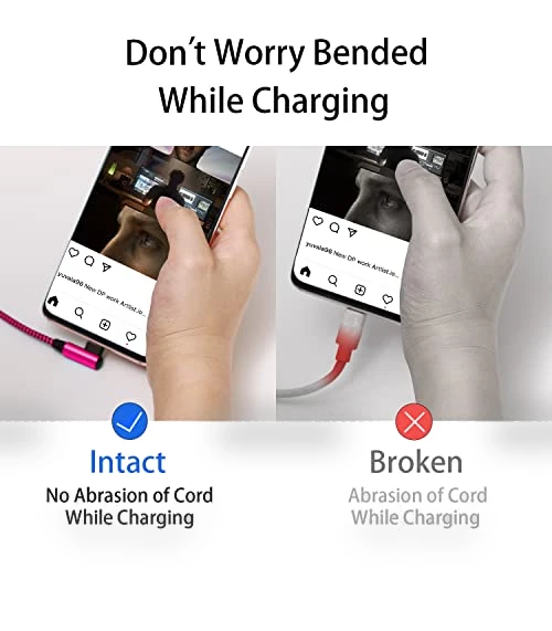 USB C Angle Cord — Cables, Teeind