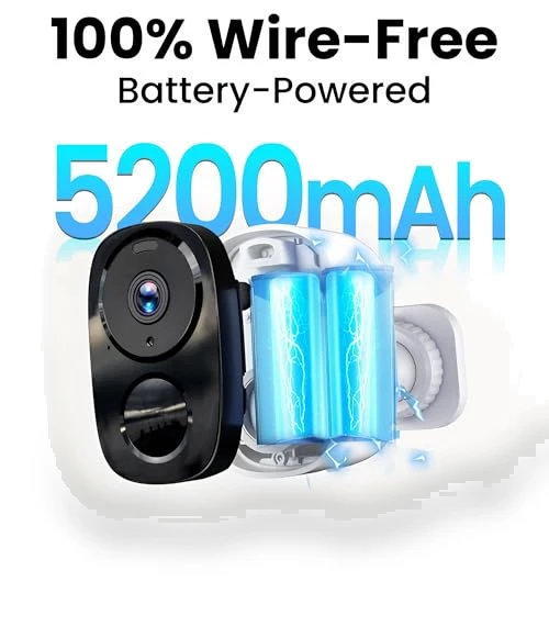 2K Security Camera Wireless Outdoor — Security Cameras, HITELLARCAM