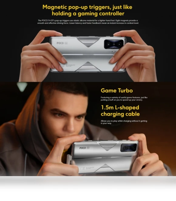 POCO F4 GT 5G Smartphone — Mobiles, Xiaomi