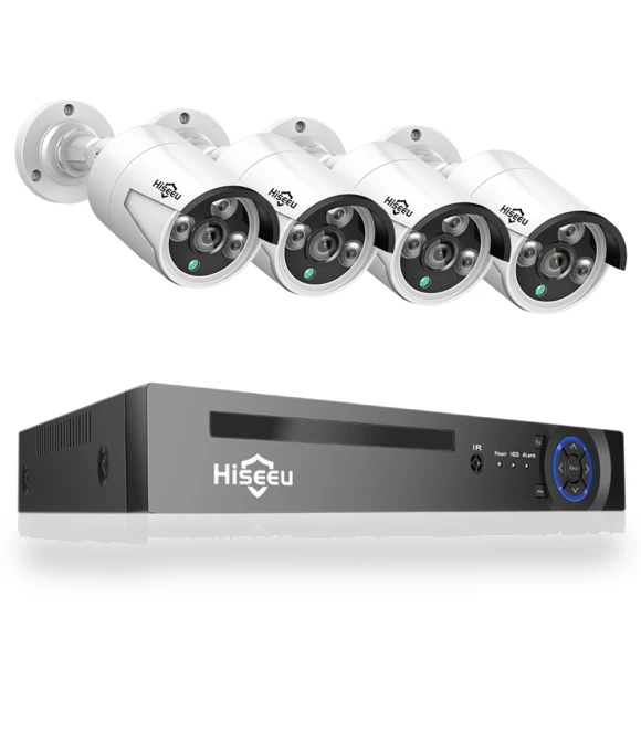 POE Security Camera System — Security Cameras, Hiseeu
