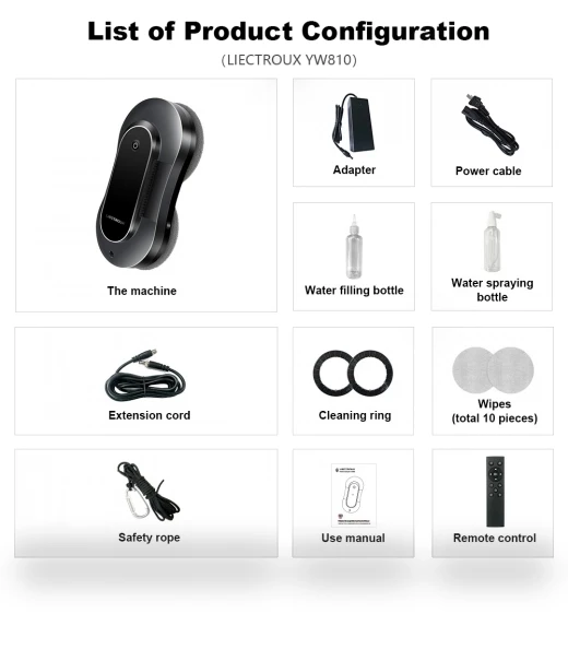 Robot Window Cleaner — Smart Cleaning Robots, Liectroux