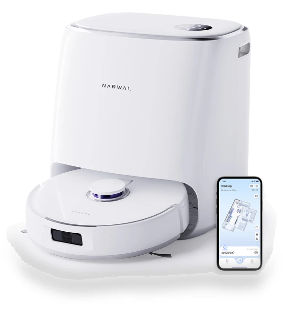 Robotic Vacuum and Mop — Smart Cleaning Robots, Narwal