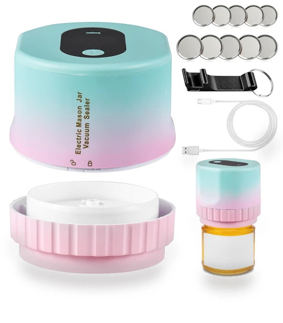 Electric Vacuum Sealer for Mason Jars — Vacuum Bags, Tooarts
