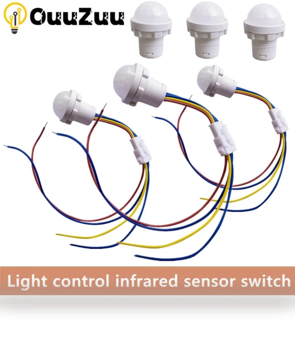LED PIR Motion Sensor Switch — Motion Sensors, OuuZuu