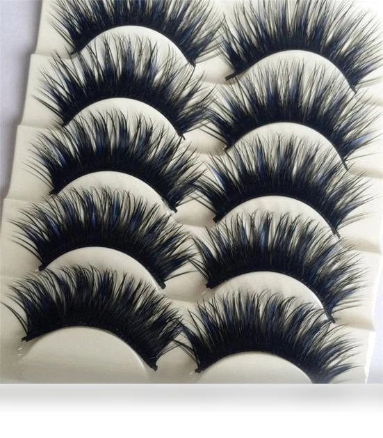 Long Thick Cross False Eyelashes — False Lashes, Zoeneed