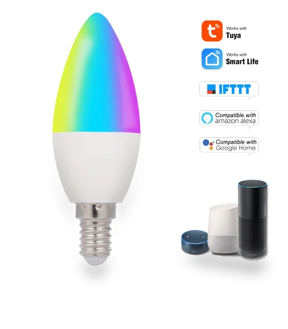 RGB + W + C LED Smart Bulb — LED, 3d printing machine