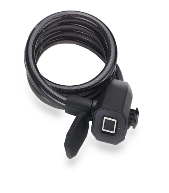 Smart Fingerprint Cable Lock — Luggage Locks, PVY