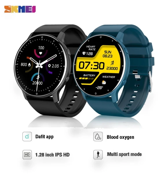 Smart Touchscreen Sports Fitness Tracker Watch — Smartwatches, Skmei