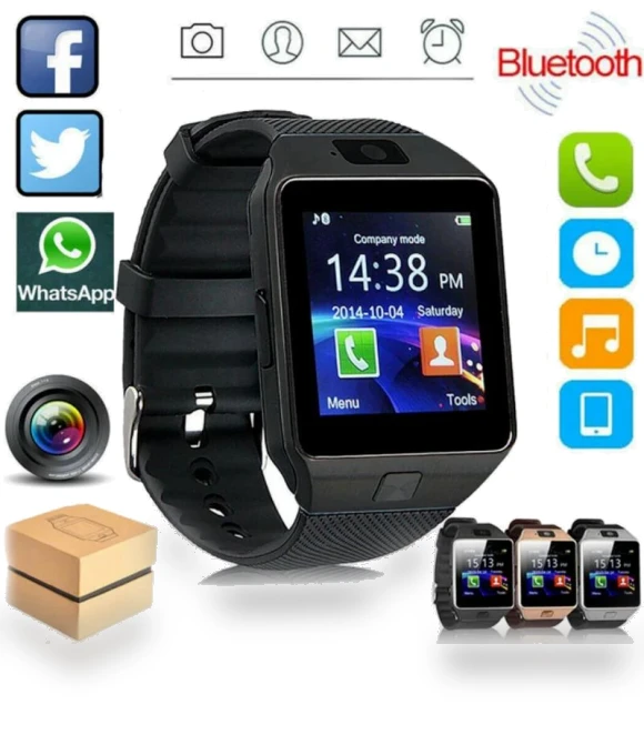Smart Watch with Digital Touch Screen — Wearable Accessories, JustHer