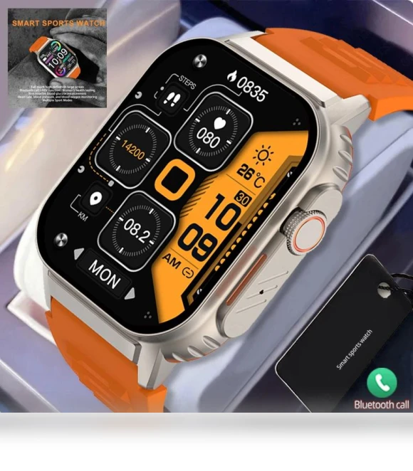 Sports Pulse Monitor Smartwatch — Smartwatches, Zodvboz