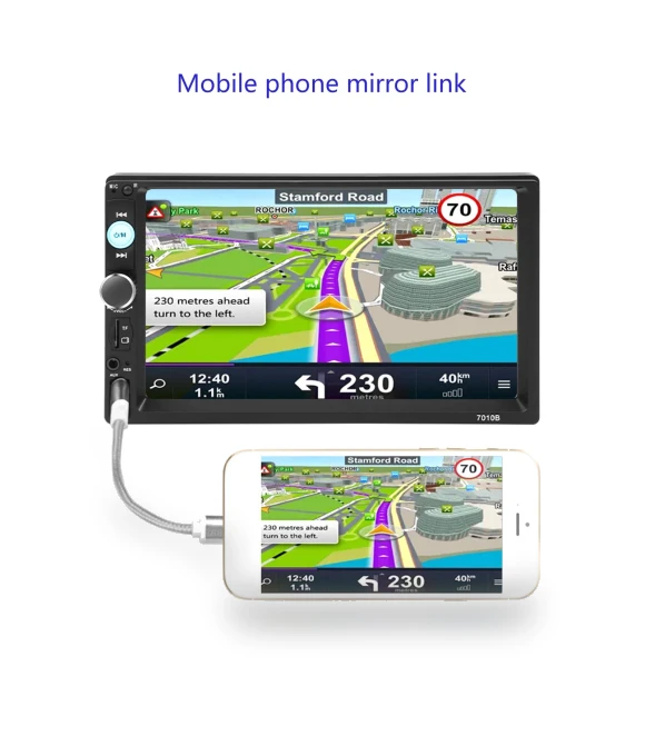 Bluetooth Car Radio with 7-inch Touch Screen — Stereo Receivers, Xudikou