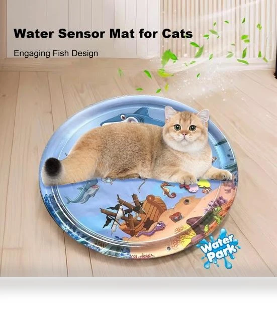Interactive Water Sensor Play Mat for Cats — Cat Playthings, Xomken