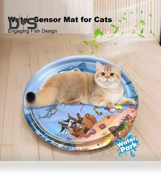 Interactive Water Sensor Play Mat for Cats — Cat Playthings, Kitty Cat House