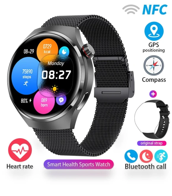 Men's Sports Smartwatch with Voice Call — Smartwatches, Max Mall