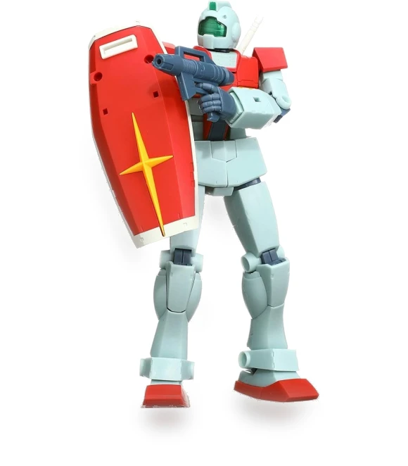Mobile Suit Gundam RGM-79 GM Figure — Gaming Figures, Bandai