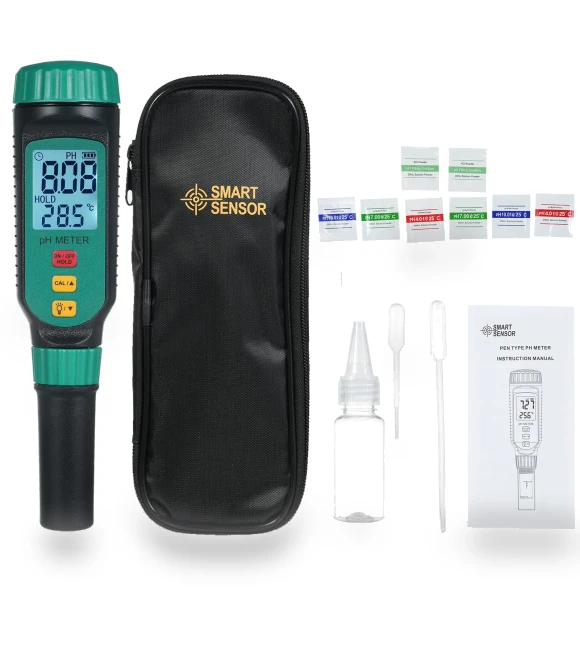 Portable Water Quality pH Tester — pH Meters, Kkmoon