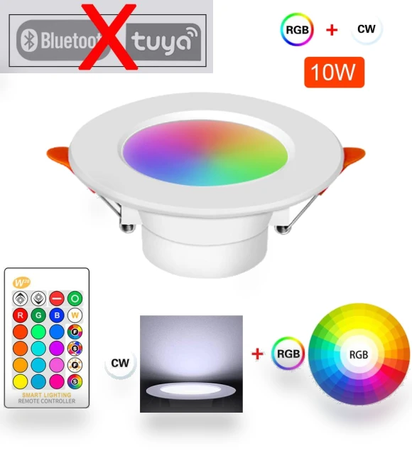 RGB LED Ceiling Light — LED, Refreshing Home