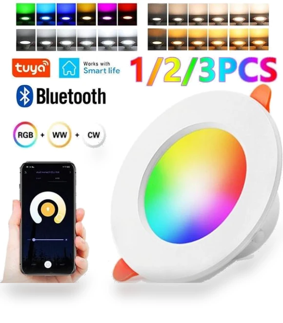 Smart LED Ceiling Light — Overhead Lighting, Refreshing Home