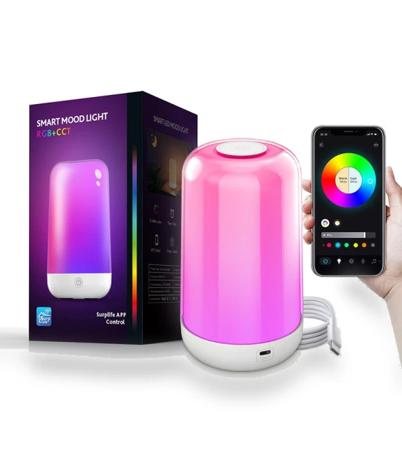 Smart Night Light with Touch Control — Night Lights, ZIDLI