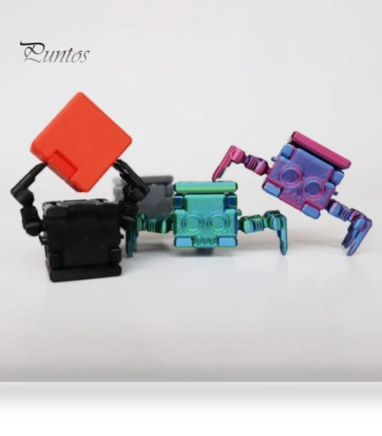 3D Printed Spider Robot Figure — Interactive Figures & Robots, Play with You