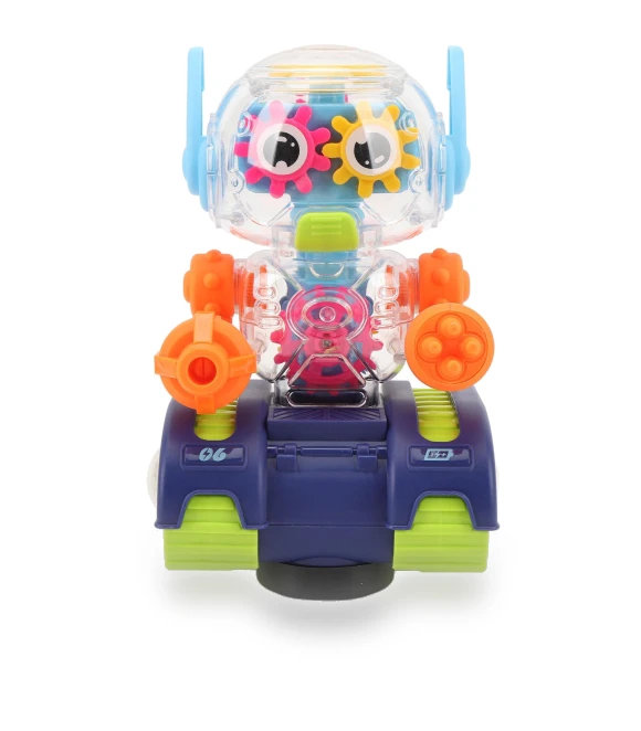 Kids Robot Toy with Colorful Light and Music Wheels — Interactive Learning Devices, ZuiyouHome2