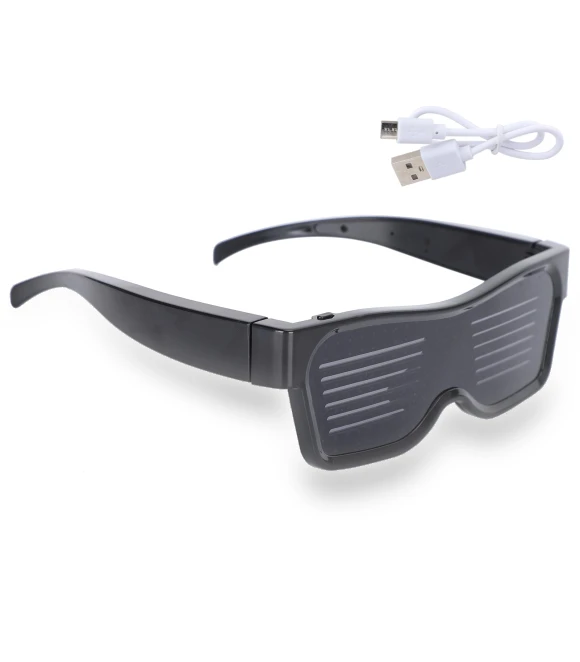 LED Glasses with App Control — Smart Glasses, TOMTOP JMS