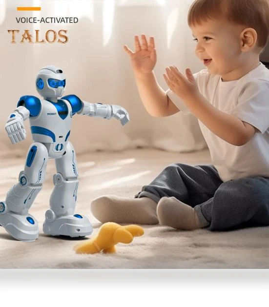 Programmable Dancing Robot with LED Eyes — Interactive Figures & Robots, Vogue Wardrobe