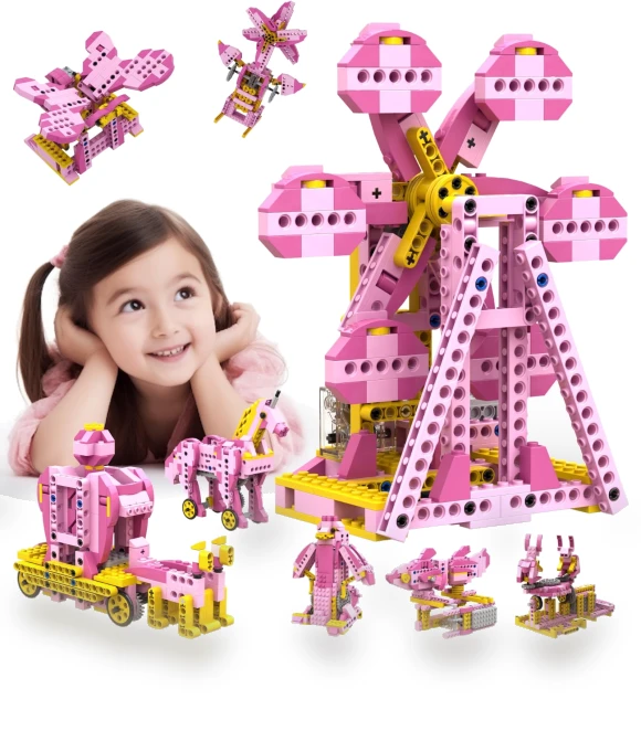 Robot G Amusement Park Block Set — Construction Kits, Zen Picks