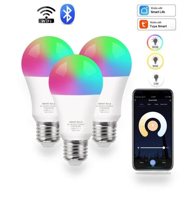 Smart Bulb LED Lamp — LED, Tuya
