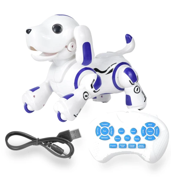 Electronic Intelligent Touch Robot Dog — Interactive Animal Companions, Neoglint