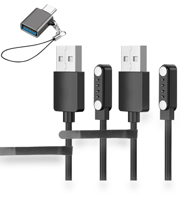 Magnetic Charging Cable for PLAUD NOTE AI Recorder — Cables, SAKURA BLOSSOM