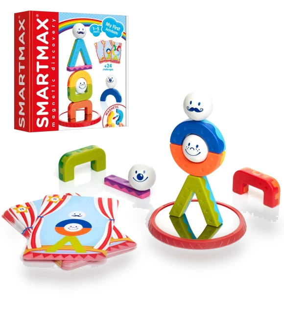 Magnetic Toy Acrobatics with Task Cards — Construction Kits, Smartmax