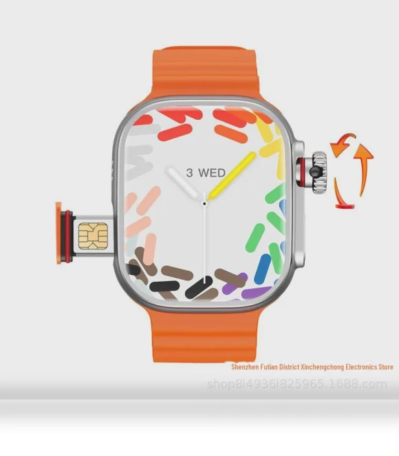 Smart Watch with Rotating Camera and Phone Functions — Wearable Accessories, StrideBox