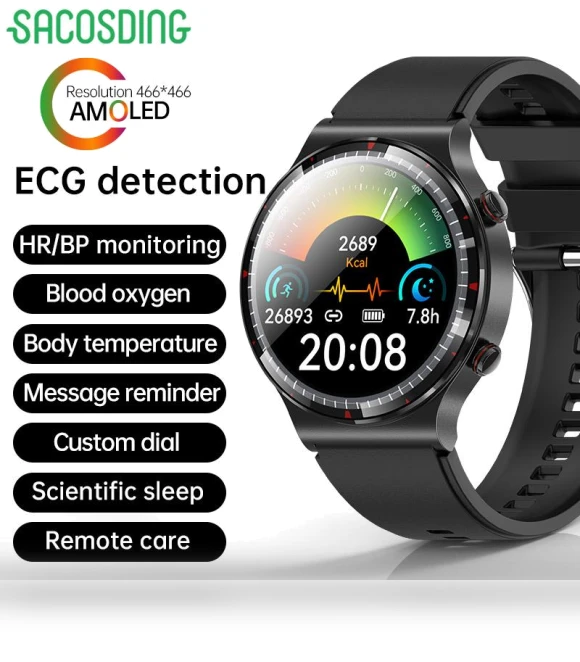 1.43-inch Amoled HD Smart Watch — Smartwatches, SACOSDING