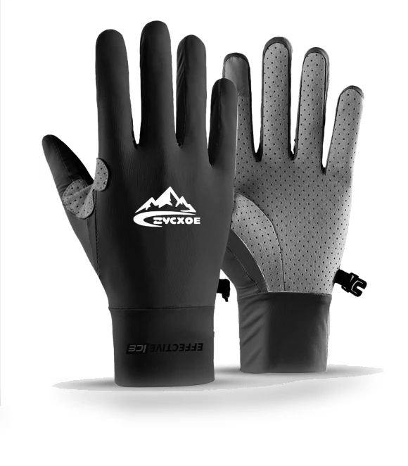 2 Finger Cold Sun Smartphone Touch Panel Quick UV Cycling Gloves — Gloves, nicoplace