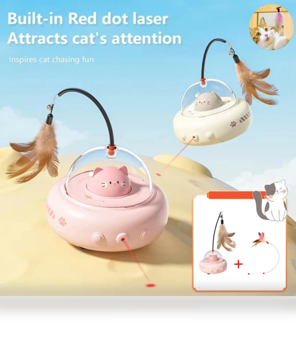 Smart Teaser Toy for Cats — Cat Playthings, YJMP Top