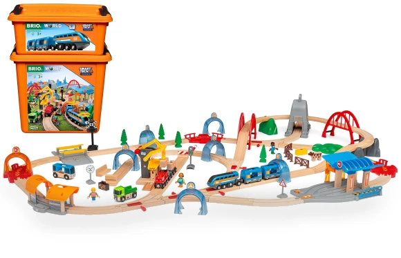 Smart Tech Sound Action Tunnel DX Set — Pretend Play, BRIO WORLD