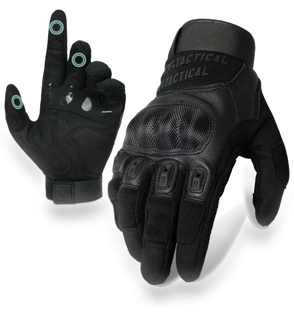 Tactical Motorcycle Survival Game Mesh Tactical Smartphone PET Hard XL Gloves — Gloves, nicoJAPAN