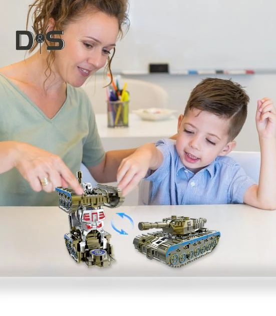 Transforming Robot Tank Spinner — Stress Relievers, Linkee