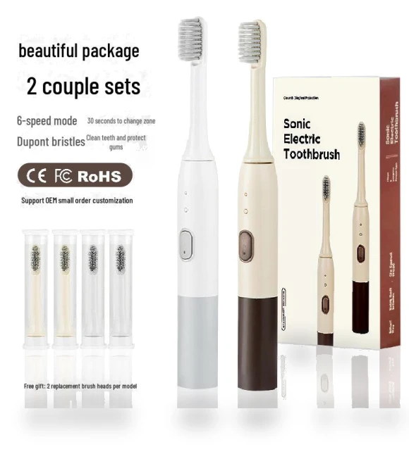 USB-Rechargeable Smart Toothbrush with Soft Bristles — Dental Hygiene Essentials, Dental Clinic