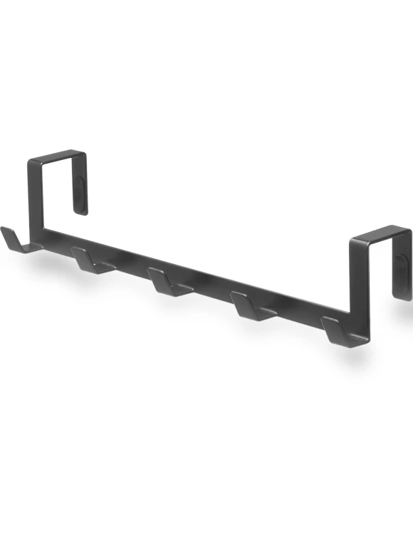 Wide Black Door Hook — Storage Hooks, Yamazaki Jitsugyo