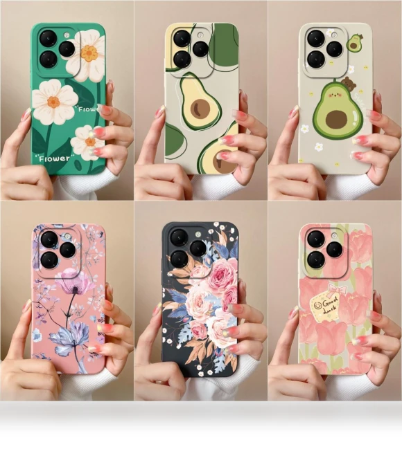 Phone Case with Avocado Cartoon Design — Phone Accessories, New Style Case