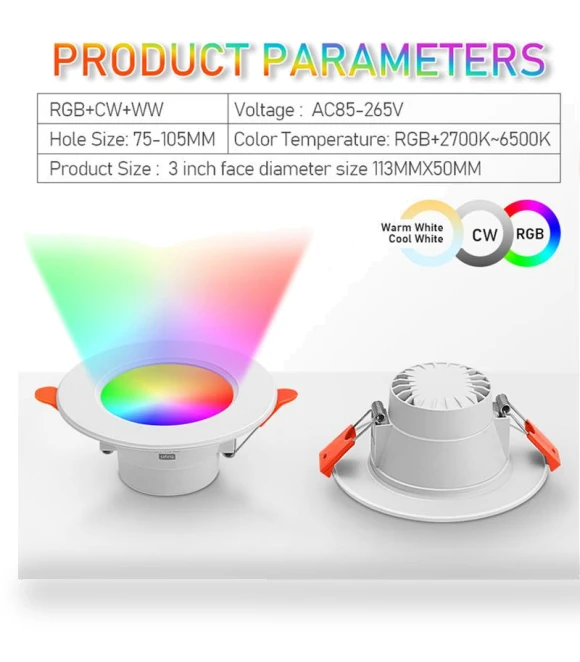 Smart LED Ceiling Light with Dimming — LED, Cosy Homes