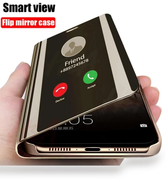 Smart Mirror Magnetic Flip Stand Phone Case — Basic Cases, case-A1